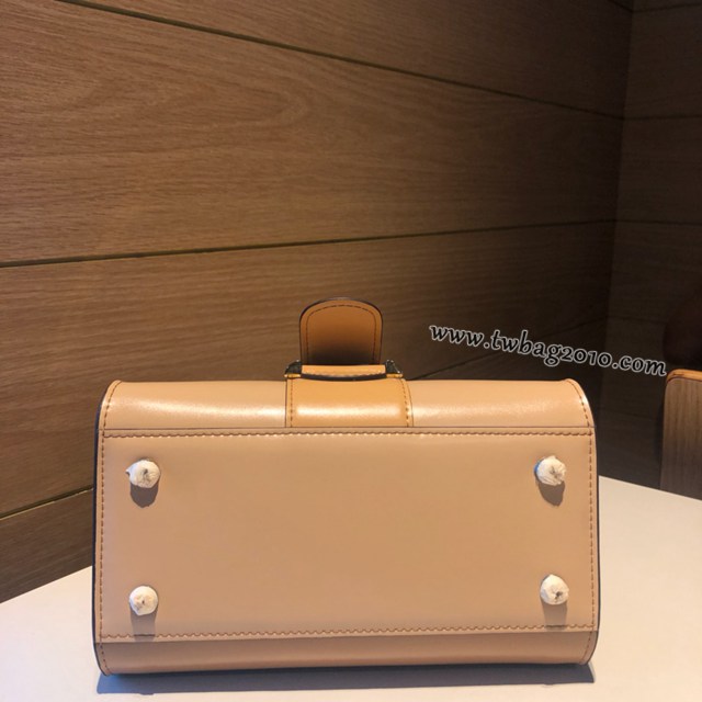 Delvaux頂級原單Brillant box皮雙環白色手提女包 德爾沃專櫃經典款Brillant PM包袋 bxs1119